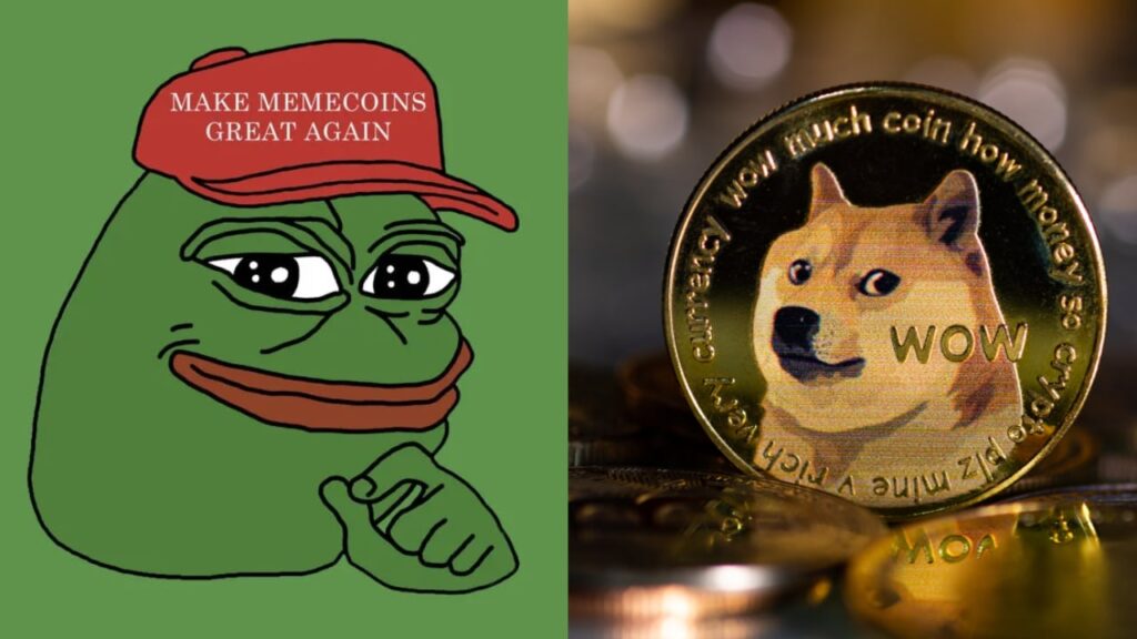 DOGE VS PEPE COIN