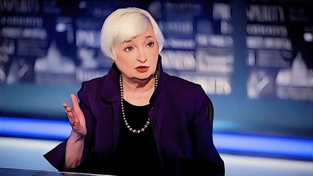 Janet Yellen Discusses U.S. economy and interest rates during an interview.