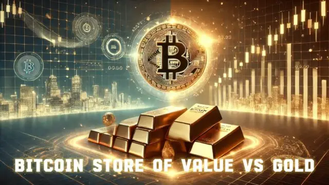 Bitcoin Store of Value vs Gold
