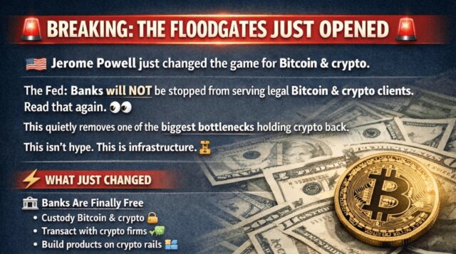 As the Fed opens doors for Bitcoin, a new chapter begins for crypto markets, empowering institutions and transforming the landscape of digital innovation.