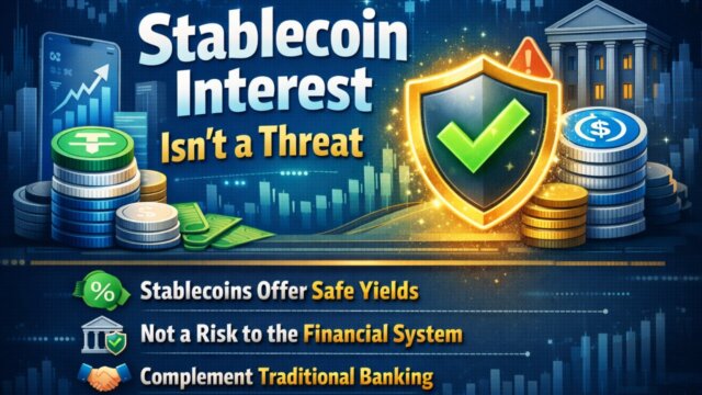 Circle CEO rejects stablecoin interest