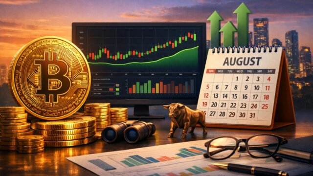 Bitcoin performance in August