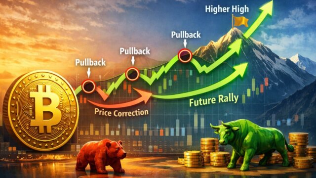 Bitcoin price correction
