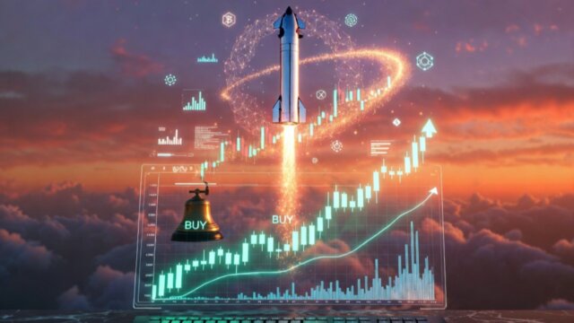 crypto traders betting on SpaceX