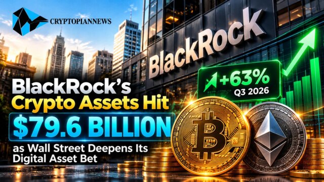 BlackRock's Crypto Assets Hit $79.6 Billion as Wall Street