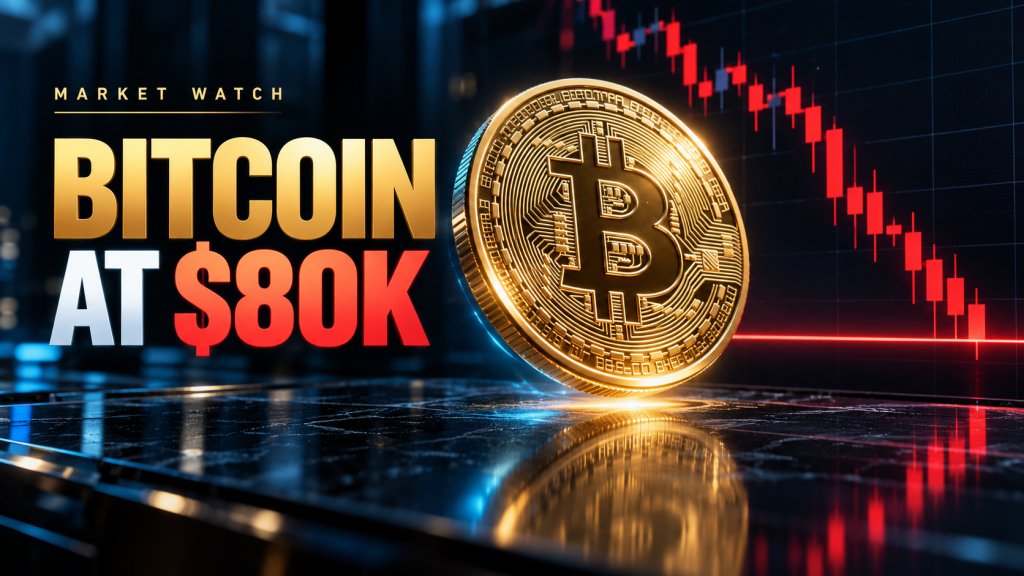 Bitcoin Price Hovers Near $80,000